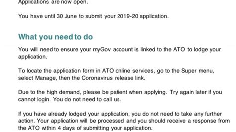 q251.ph|ato early release of superannuation.